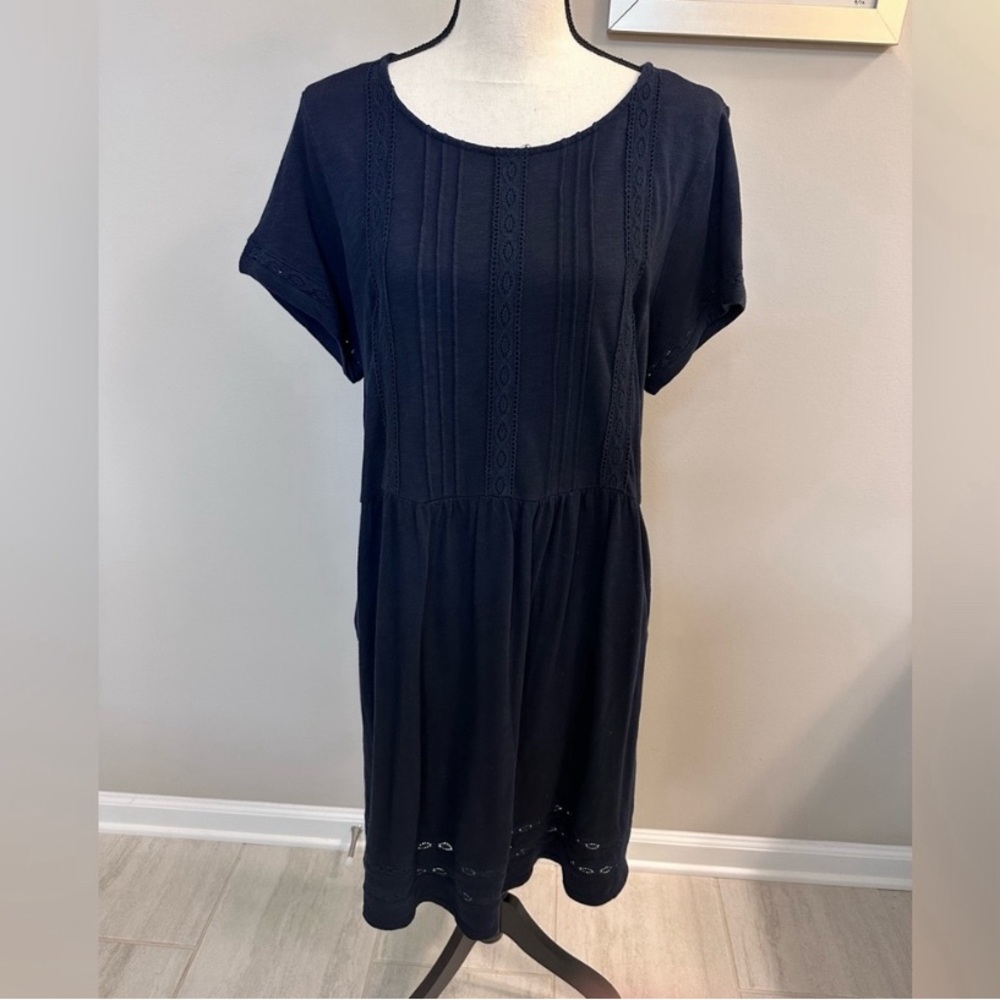 J.Jill navy dress petite large